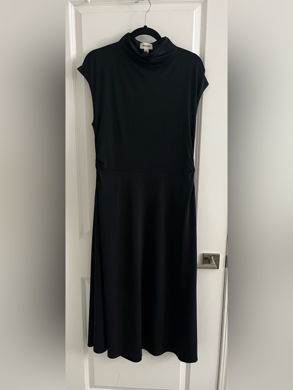 Open Edit Ring Detail A-Line Midi Dress